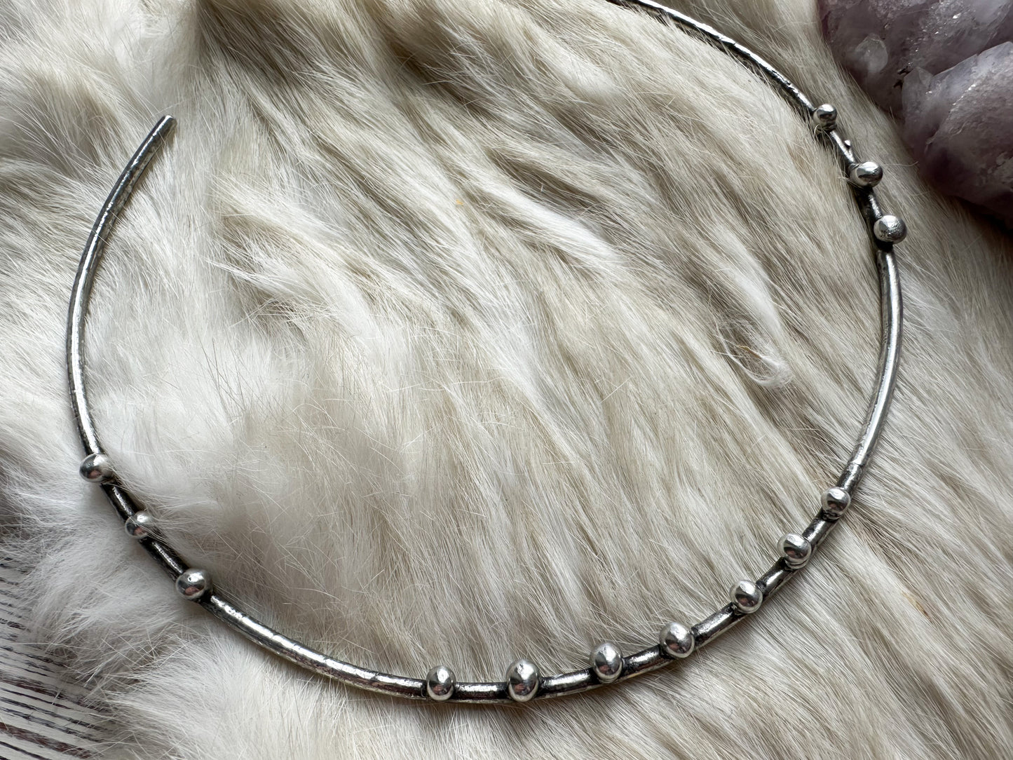 Studded neck cuff
