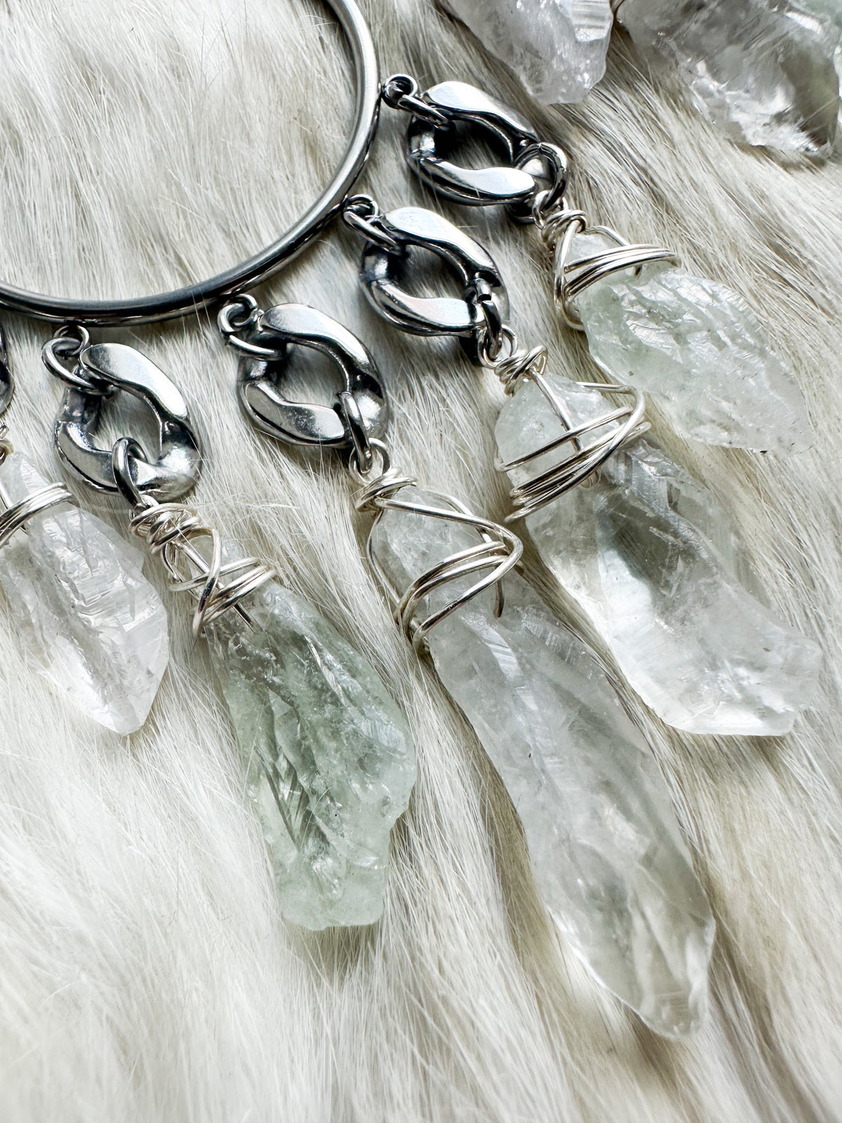 New Horizons hoop earrings