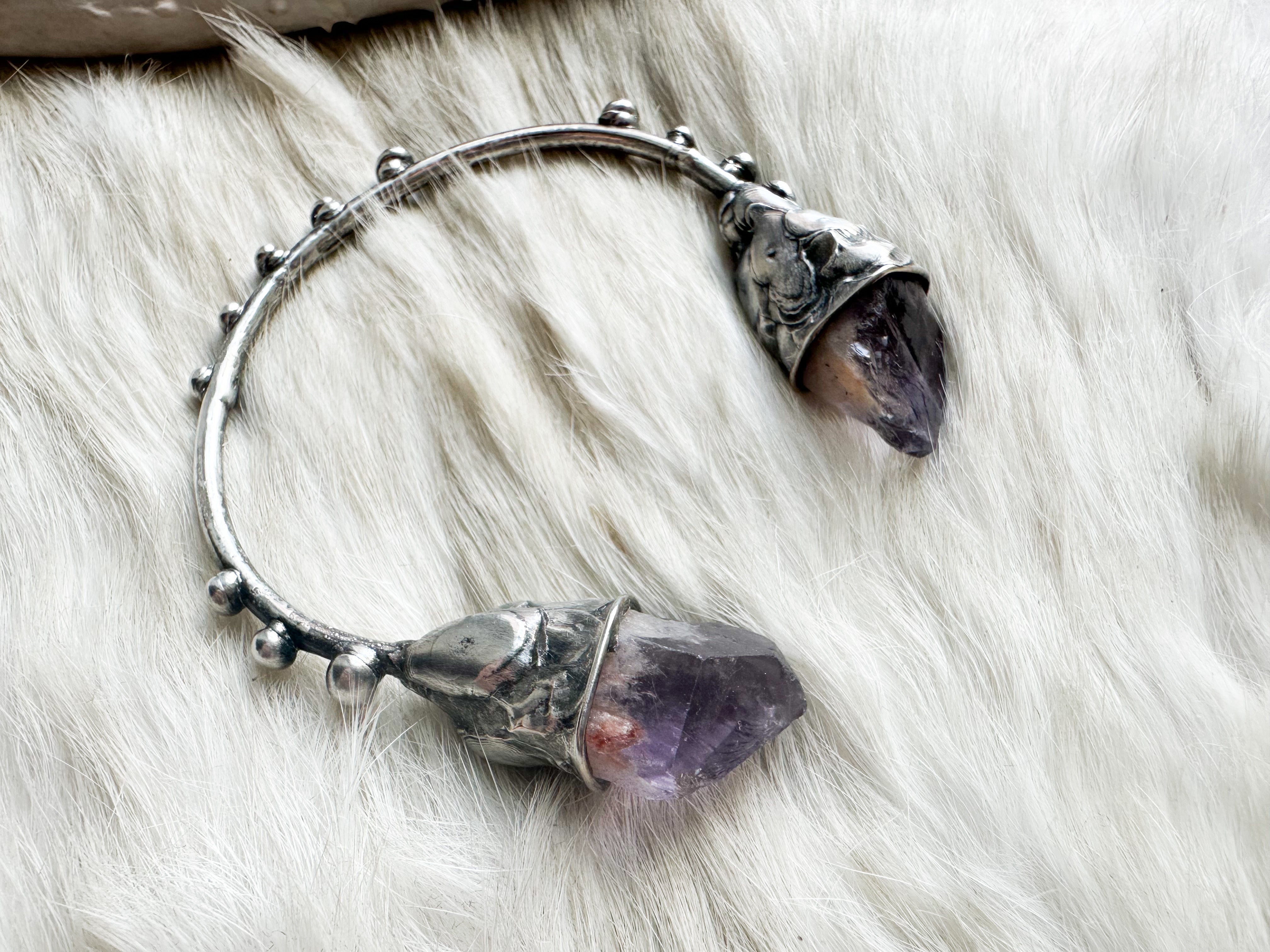 Violet Flame bracelet