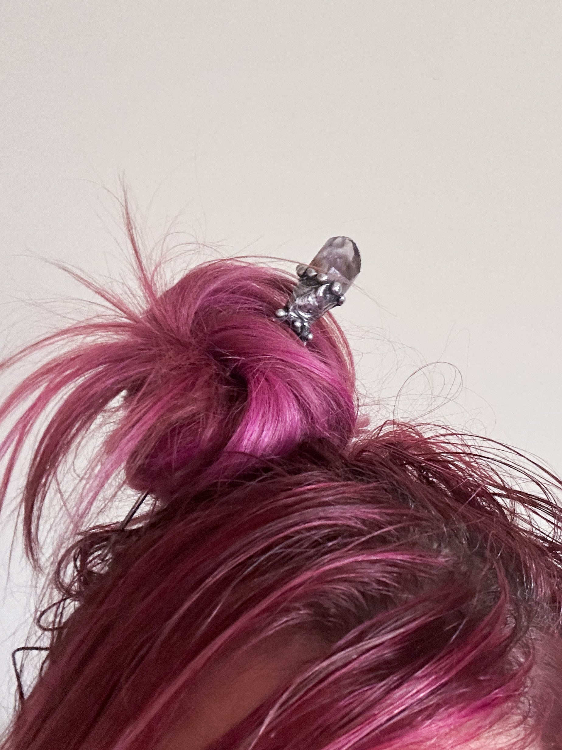 Crystal Crown hair stick
