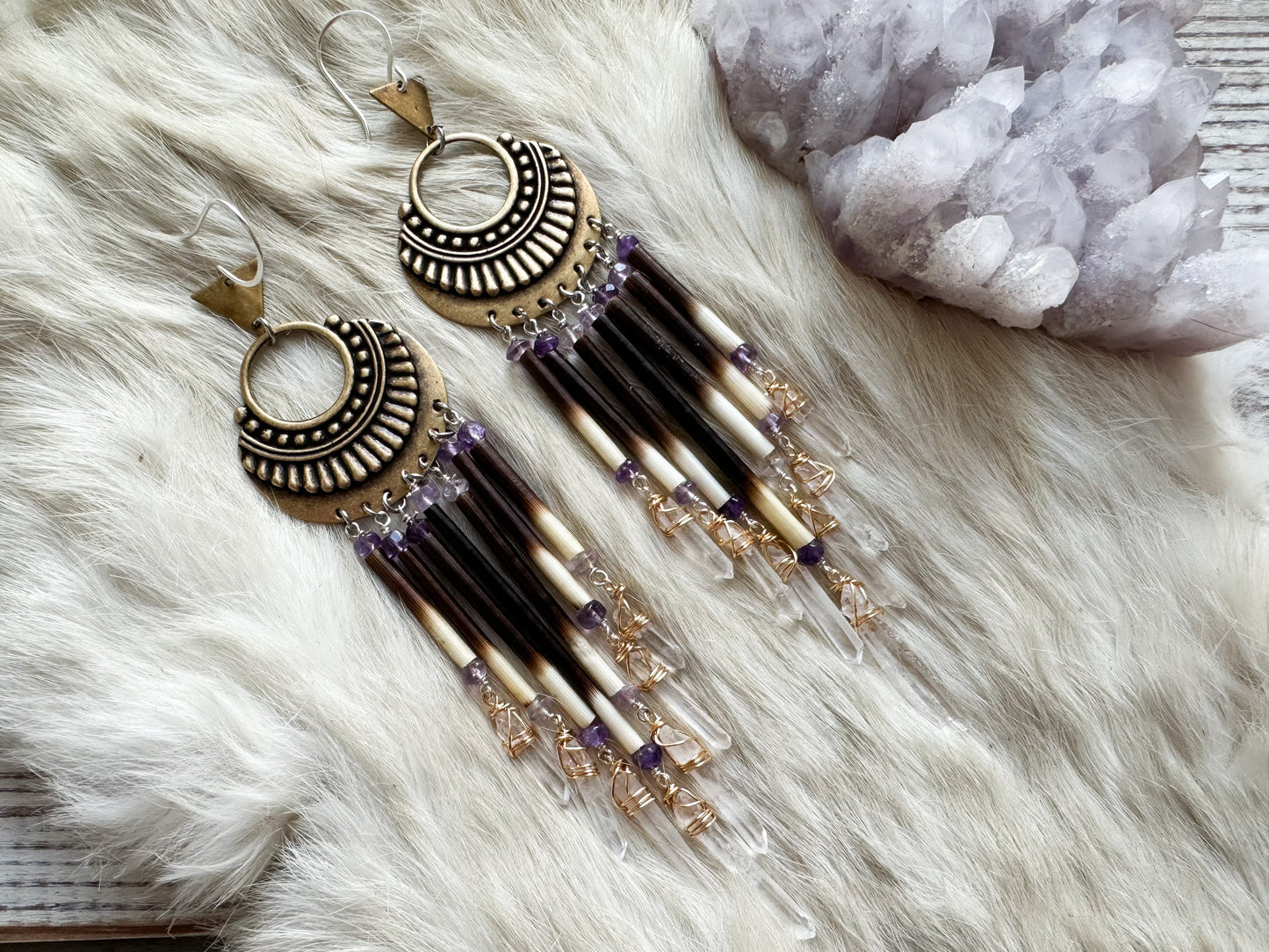 Nefertiti earrings