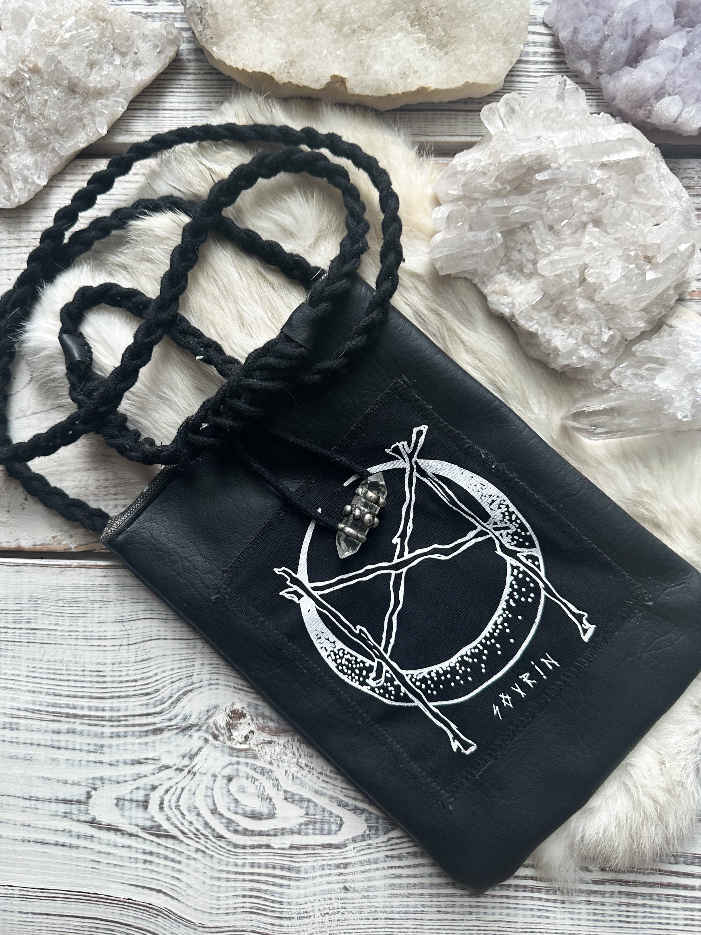 Sovrin x Aurora Shadow side satchel crossbody bag