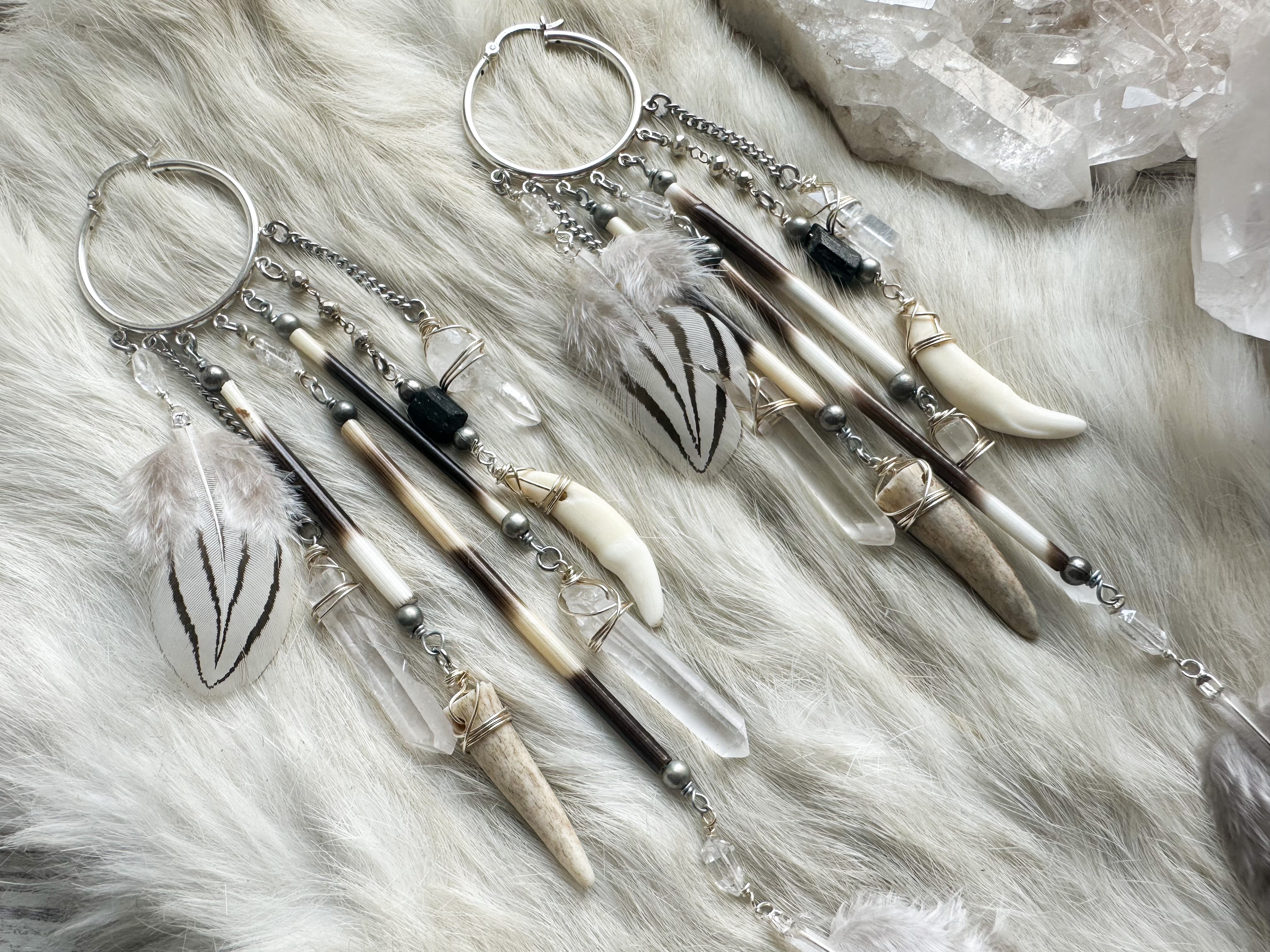 Ode to the Forest earrings
