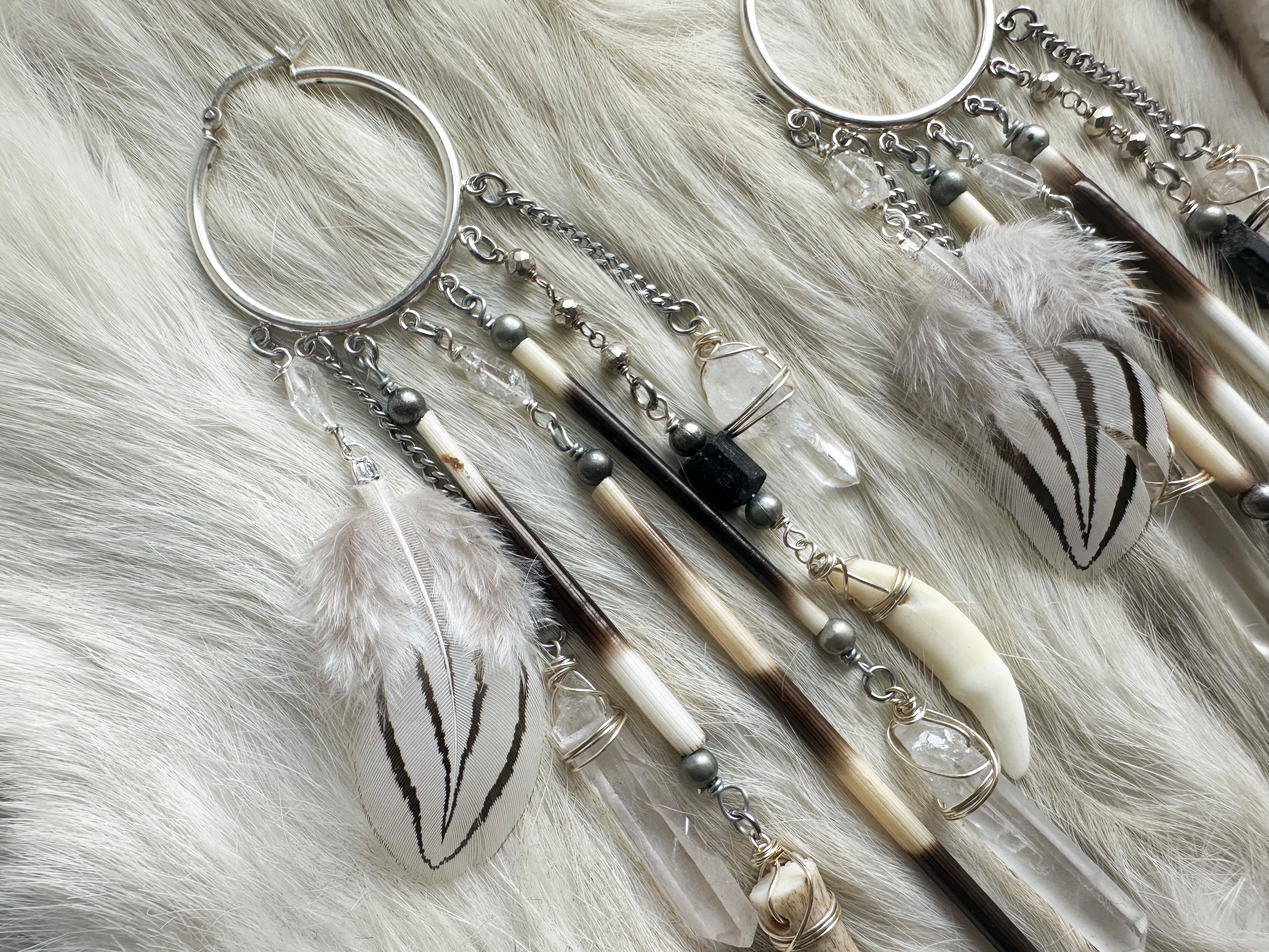 Ode to the Forest earrings