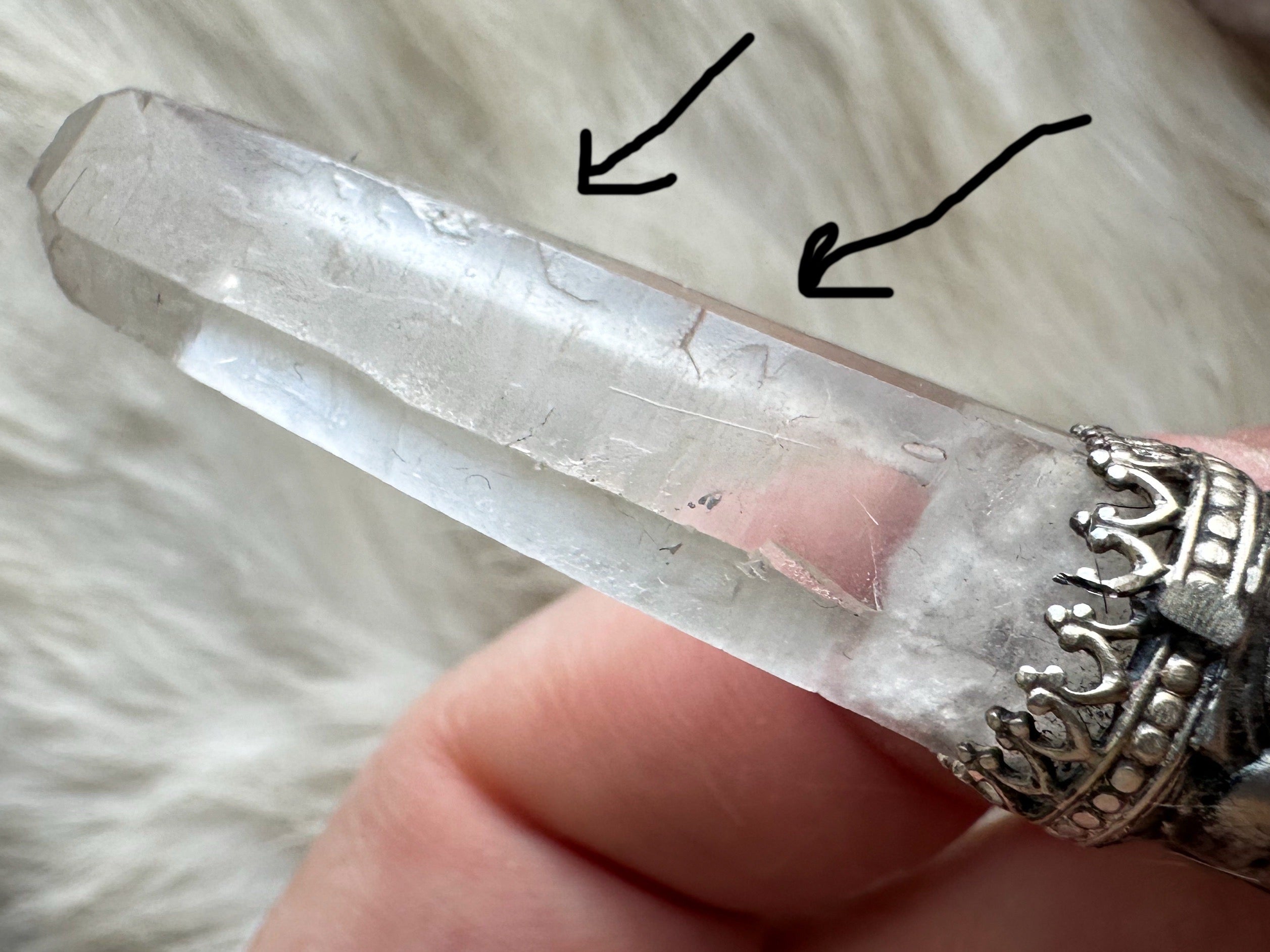 Lightwielder Crystal Sword with Lightning Struck Quartz