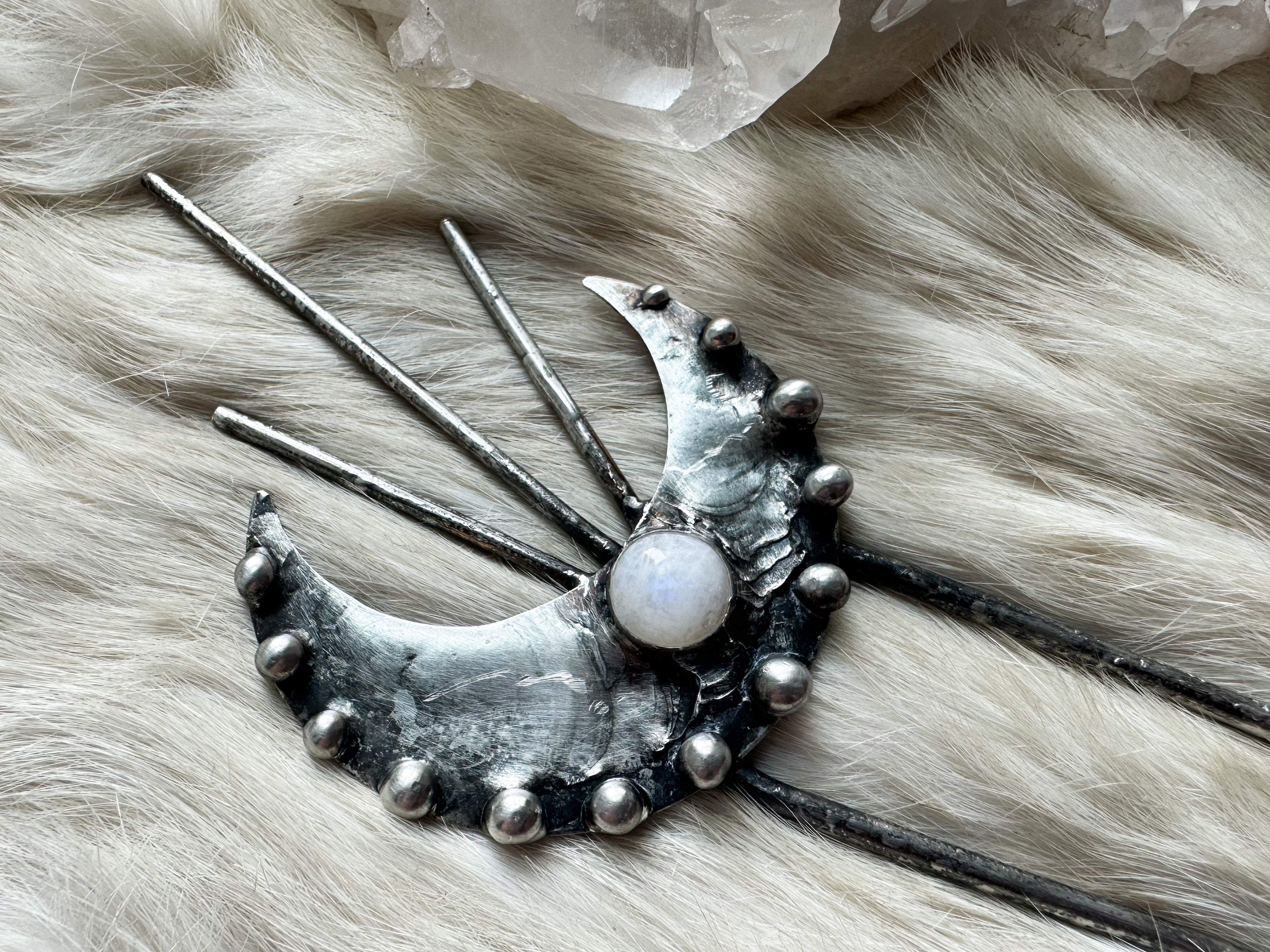 Moon Goddess hair stick