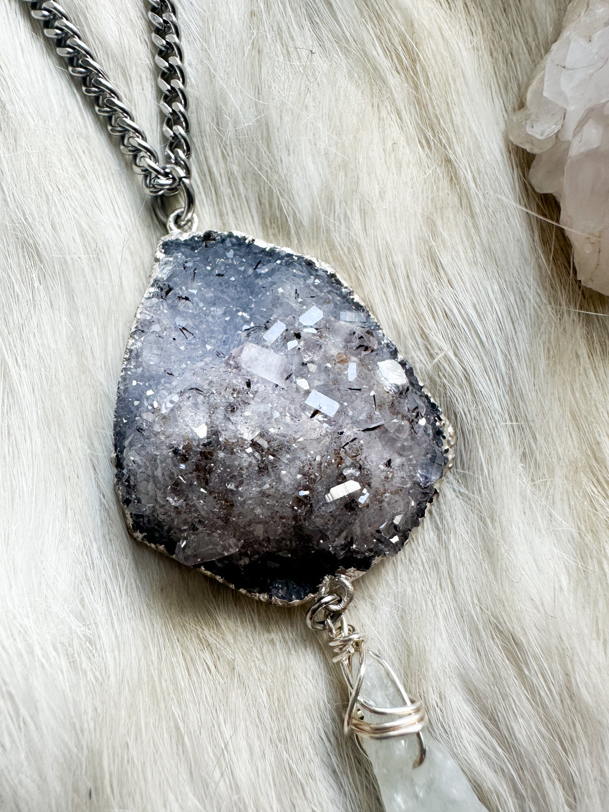Luck Magic amulet layered necklace