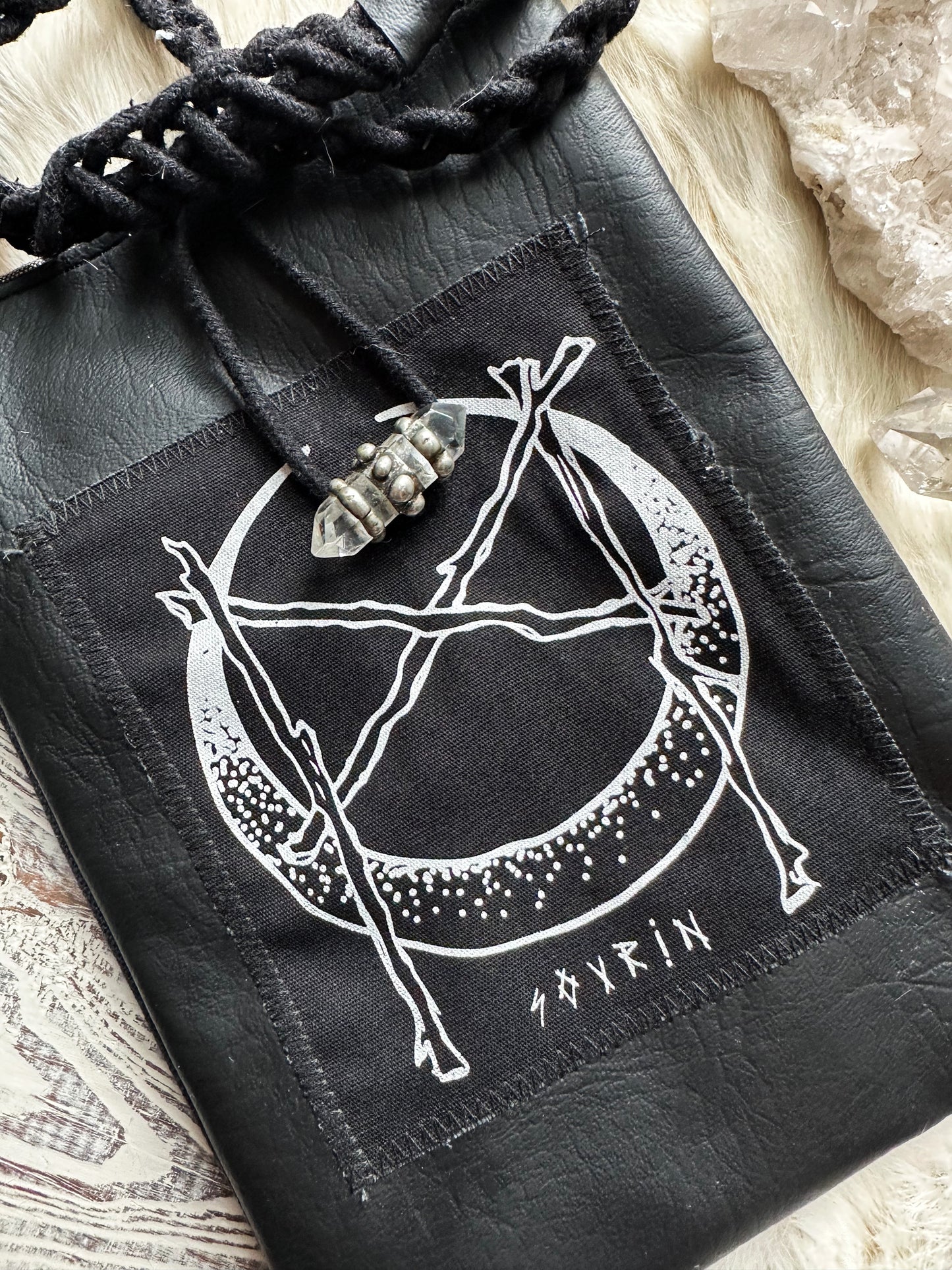Sovrin x Aurora Shadow side satchel crossbody bag
