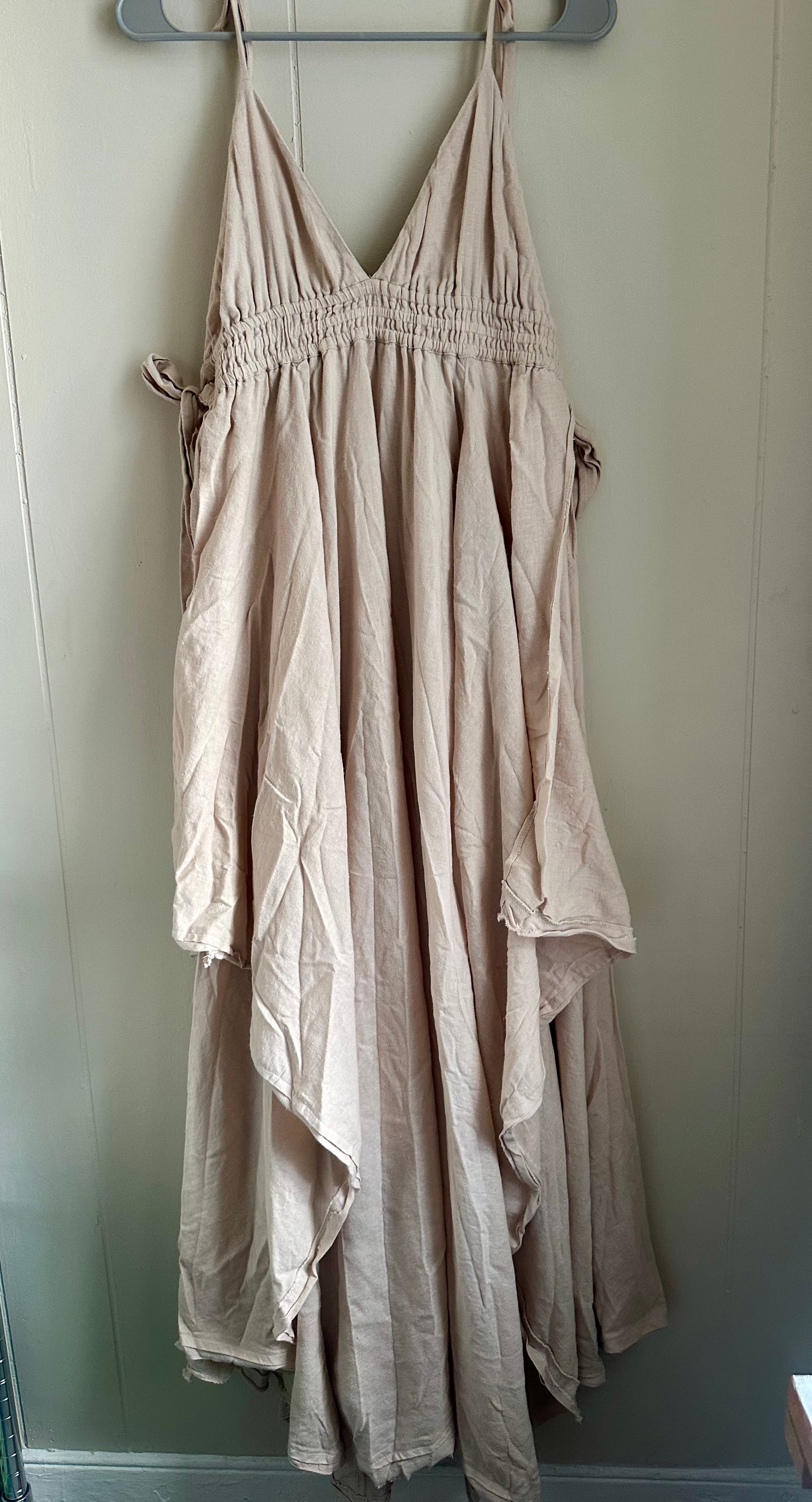 Free People tropical heat maxi dress Ivory rare size S