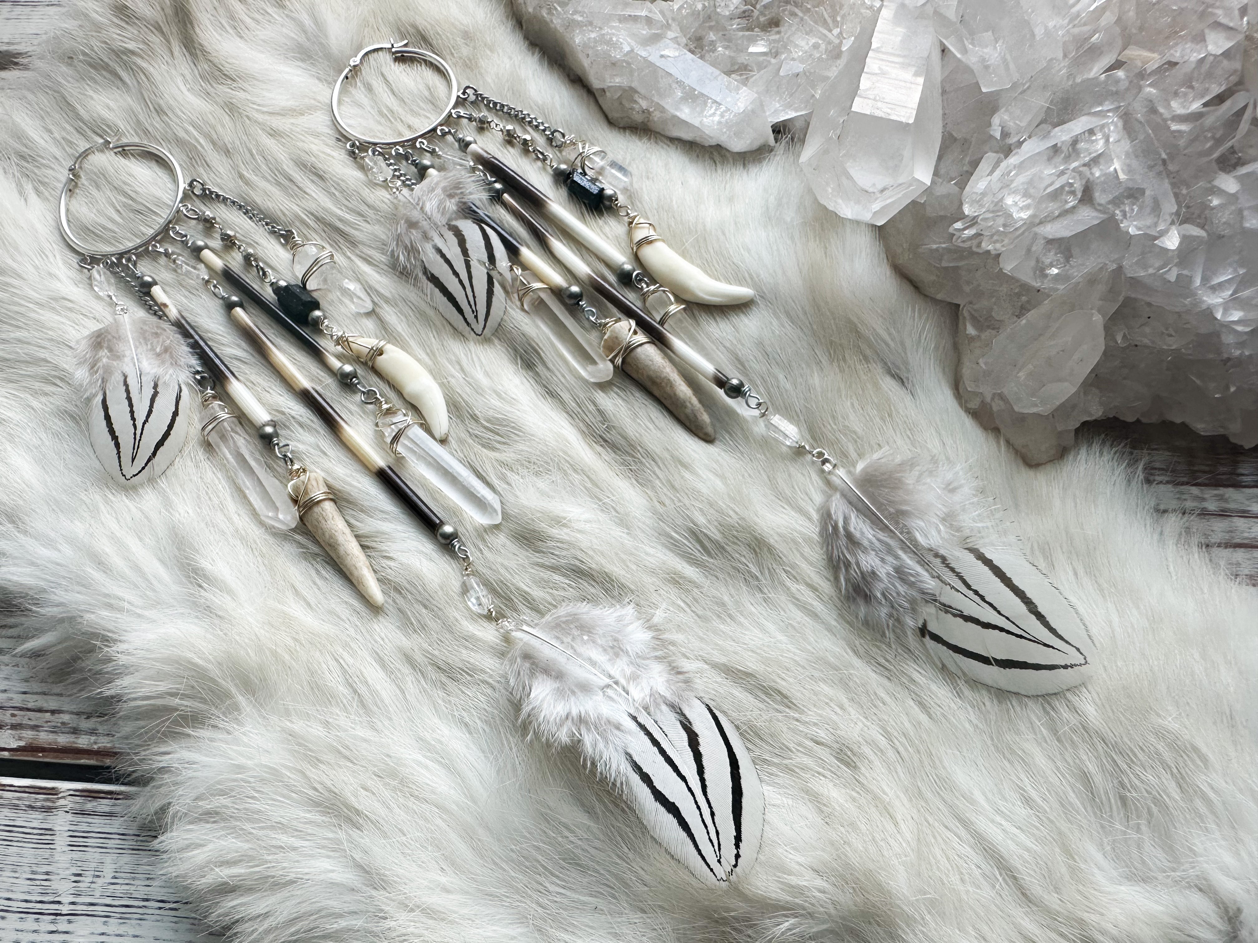 Ode to the Forest earrings