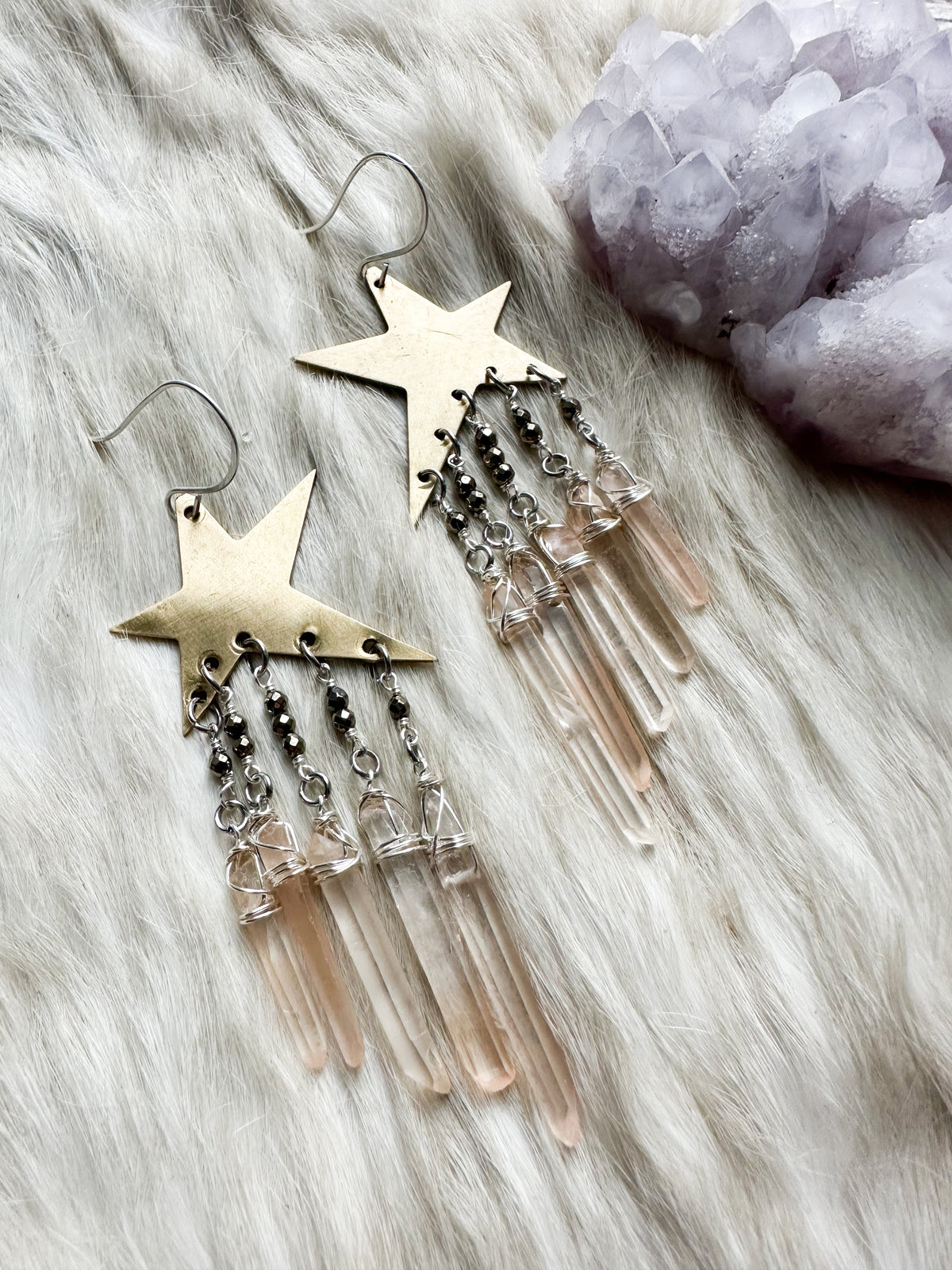 Star Queen earrings