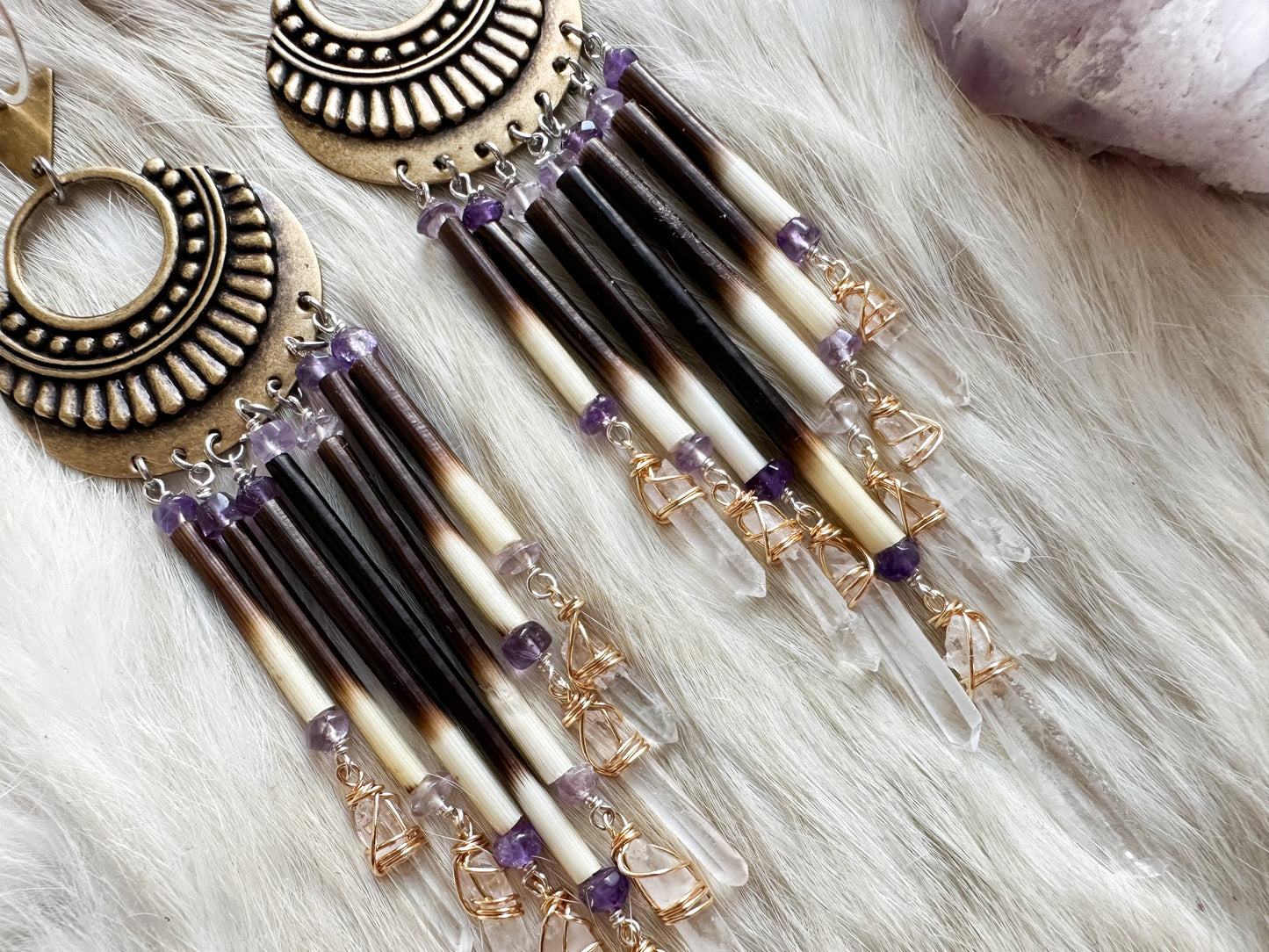 Nefertiti earrings