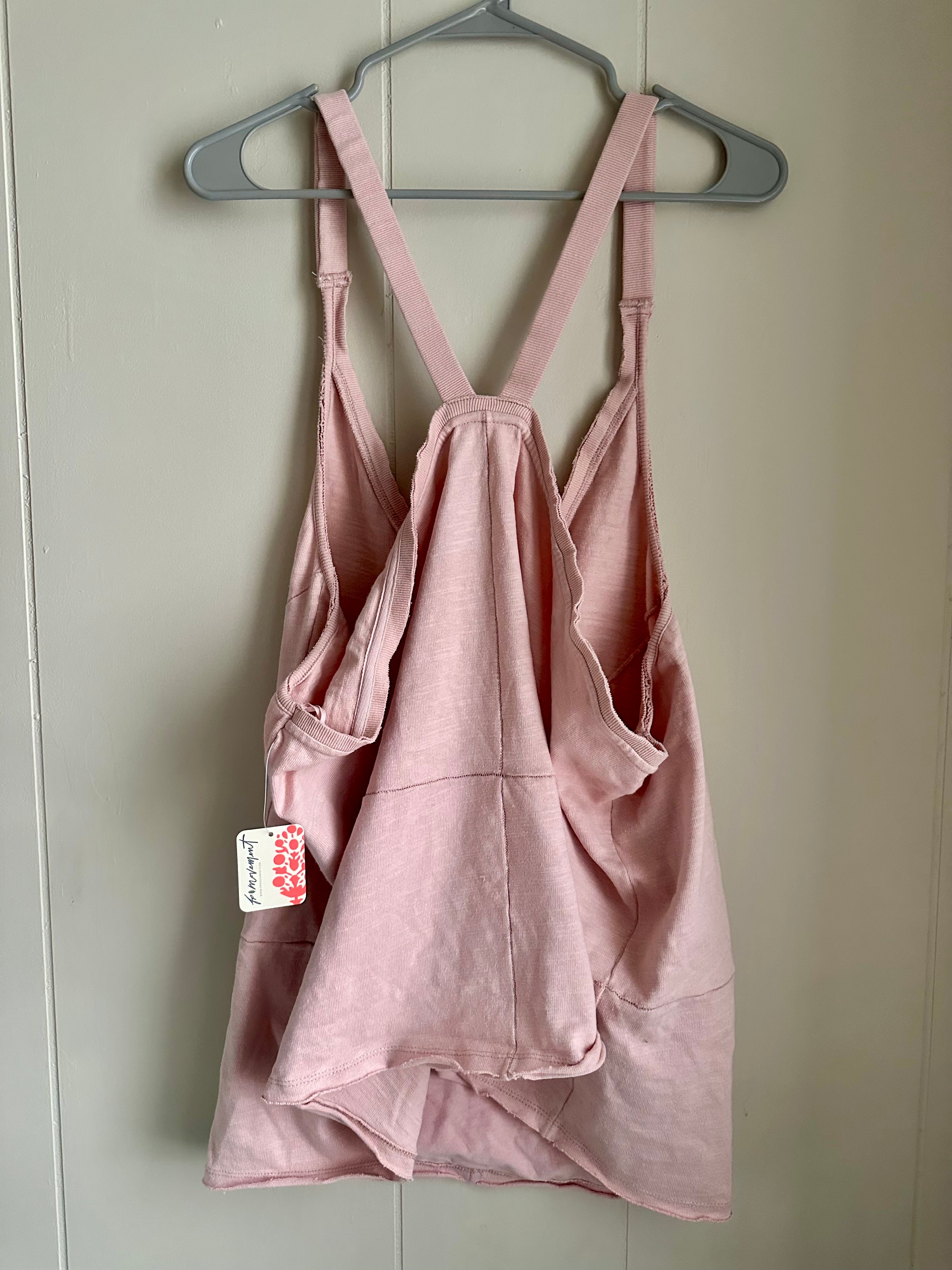 Free People Movement Tell Me About It tunic tank with pockets NWT size M