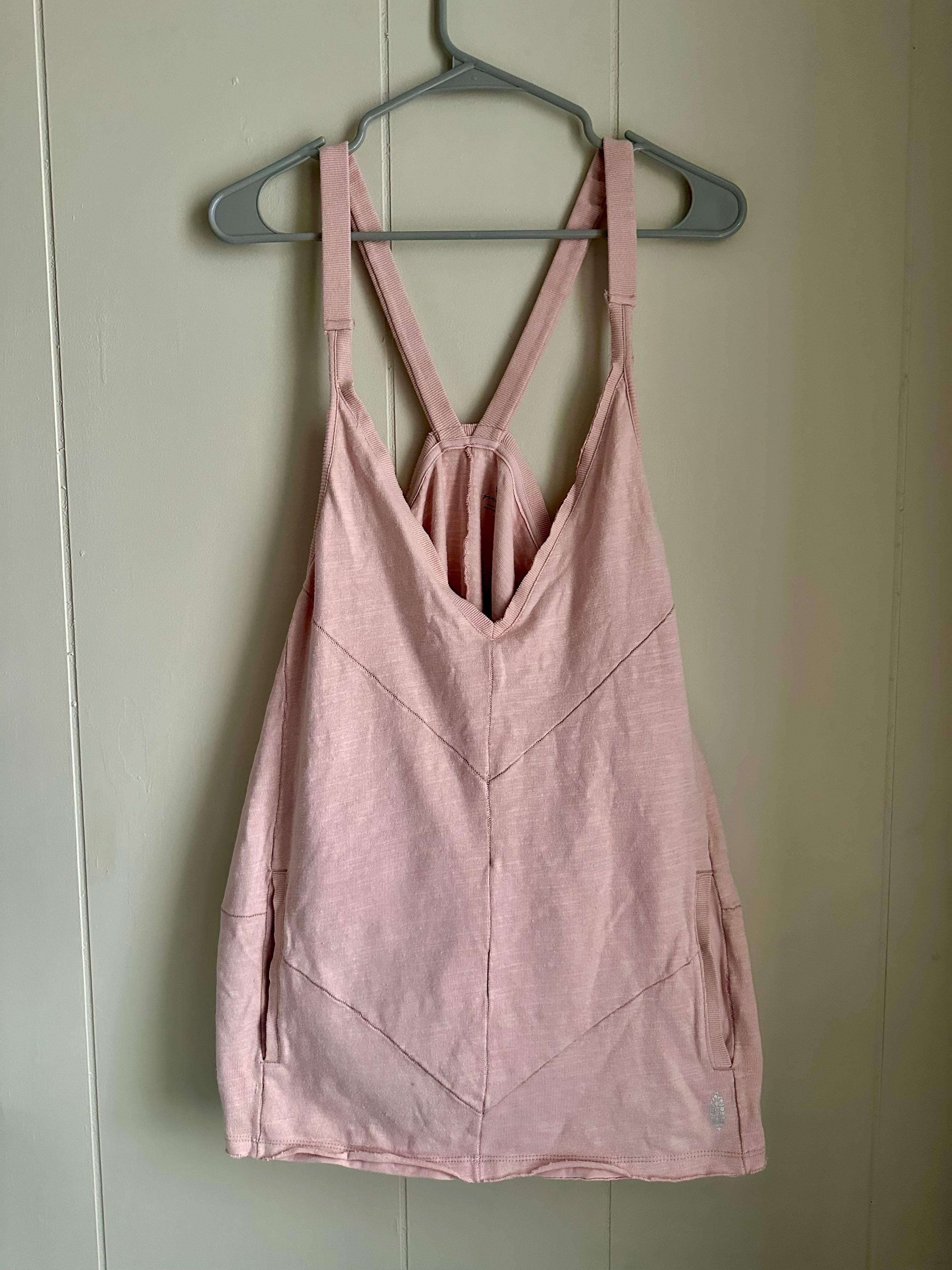 Free People Movement Tell Me About It tunic tank with pockets NWT size M