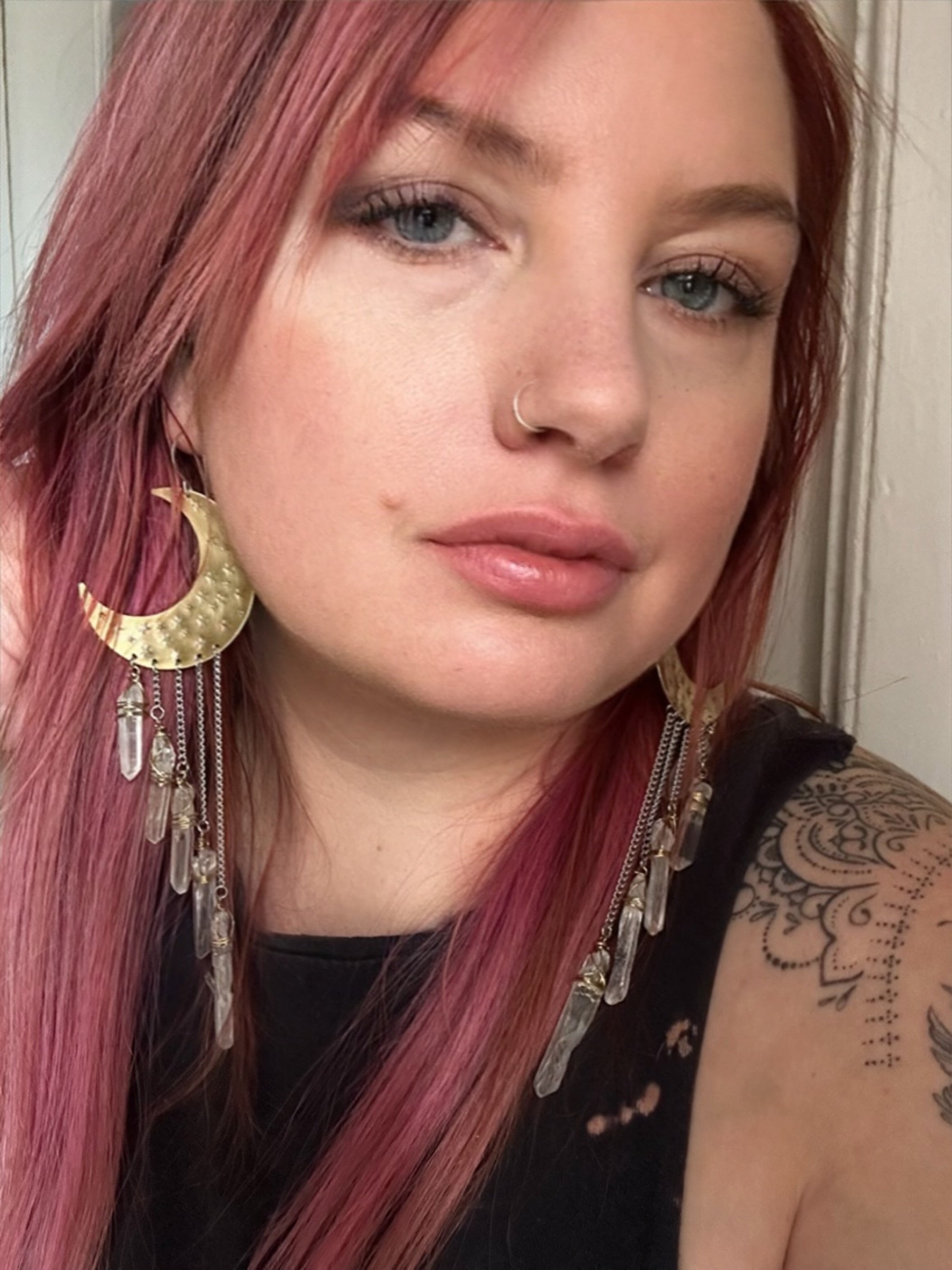 Celestial earrings- made to order