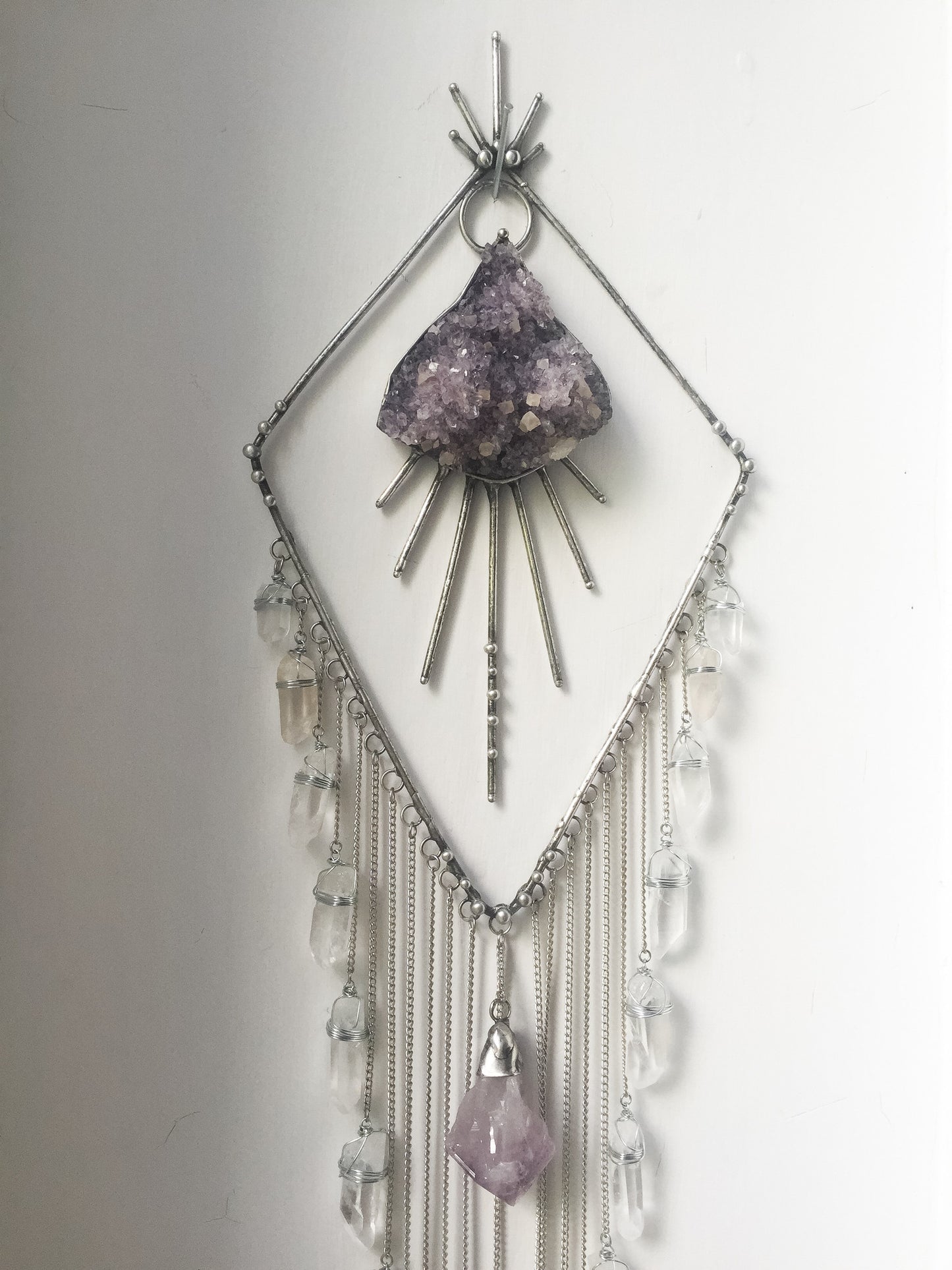 Amethyst starburst dream shield